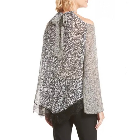 NWT Derek Lam 10 Crosby 100% Silk Black Halter Top - Picture 10 of 16